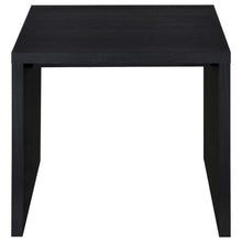 Knapp - Engineered Wood Square Side End Table - Black