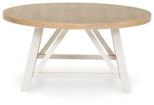 Fawndell - Occasional Table Set (Set of 3) - Antique White / Brown