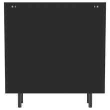 Dalia - 2 Door Accent Storage Cabinet With Shelving - Black