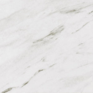 Bexter - Round Faux Marble Bistro Bar Table - Chrome