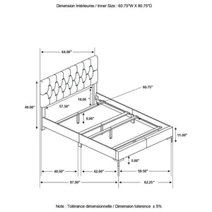 Kendall - Panel Upholstered Bed