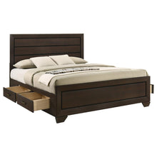 Kauffman - Wood Storage Panel Bed