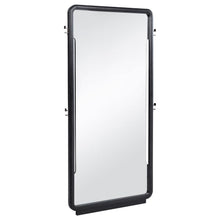 Leandro - 76" Full Length Floor Mirror - Burnished Black