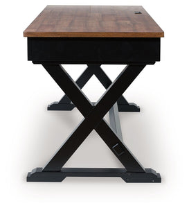 Wildenauer - Brown / Black - Home Office Desk