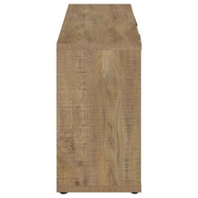 Pepita - 3 Door Engineered Wood Accent Cabinet - Mango Brown