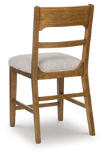 Cabalynn - Upholstered Barstool (Set of 2) - Oatmeal / Light Brown