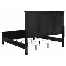 Sandy Beach - 63" Panel Bed with High Headboard