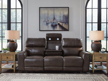 Crossplex - Smoke - Power Recline Sofa With Adjustable Headrest