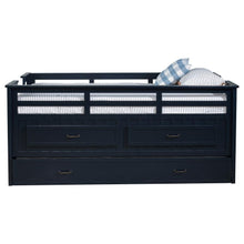 Carlsbad - Wood Captains Bed With Trundle