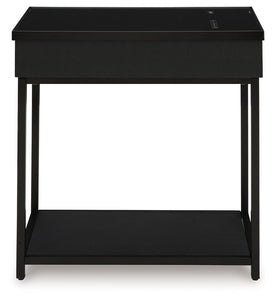 Gemmet - Accent Table - Black