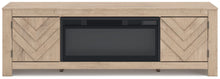 Cayboni - LG TV Stand With Fireplace Option