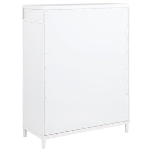 Gracemont - 5-Drawer Bedroom Chest Of Drawers - White