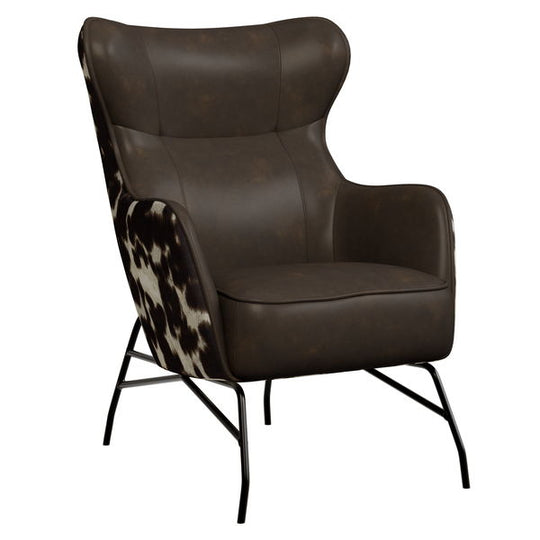 Franky - Accent Chair - Cow Print