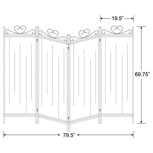 Dove - 4 - Panel Room Divider Folding Shoji Screen - Beige