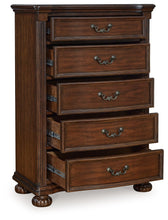 Lavinton - Brown - Five Drawer Chest