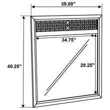 Valencia - Dresser Mirror - Black