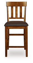 Ralene - Upholstered Barstool (Set of 2) - Medium Brown