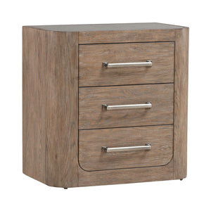 South Bend - Nightstand With Charging Station - Brown