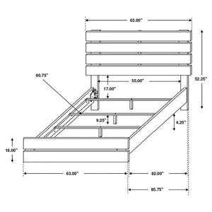 Brantford - Wood Panel Bed