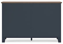 Landocken - Brown / Blue - Dresser