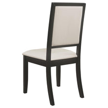 Louise - Upholstered Wood Dining Side Chairs (Set of 2) - Black