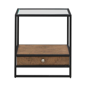 Bedford - Drawer End Table - Brown