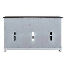 Allyson Park - 68" Highboy TV Console - White