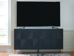 Loirwick - Dark Blue - Accent Cabinet