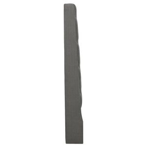 Camille - Upholstered Eastern King Panel Headboard - Gray