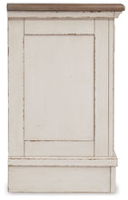 Realyn - Three Drawer Night Stand - White / Brown / Beige