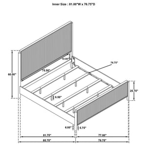 Brookmead - Wood Panel Bed