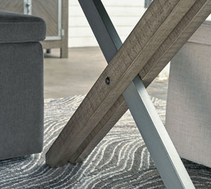 Krystanza - Rectangular Dining Room Table - Weathered Gray