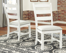 Valebeck - Beige / White - Dining Uph Side Chair (Set of 2)