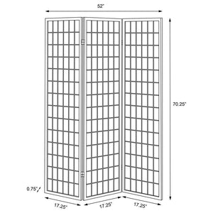 Carrie - 3-Panel Room Divider Folding Shoji Screen
