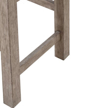 Skyview Lodge - Upholstered Console Stool - Light Brown