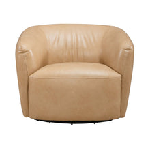 Donovan - Upholstered Swivel Accent Chair - Tan