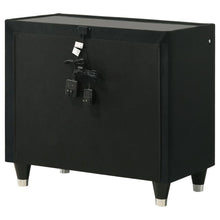 Lorient - 2-Drawer LED Nightstand With USB