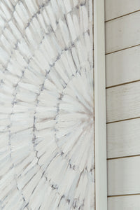 Daxonport - Gray / Taupe - Wall Art - Arched