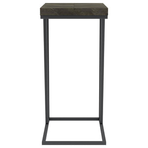 Carly - Expandable Engineered Wood C-Shaped Side Table