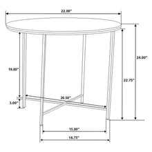 Ellison - Round Marble Coffee And End Table Set