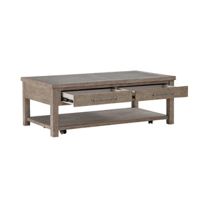 Skyview Lodge - Cocktail Table - Light Brown