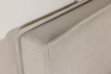 Izzy - Upholstered Twin Panel Headboard - Sand