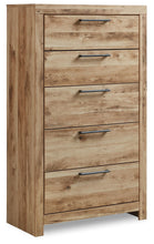 Hyanna - Five Drawer Chest - Tan Brown