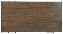 Calmoni - Brown - Rectangular Cocktail Table