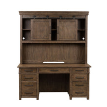 Sonoma Road - Credenza & Hutch - Light Brown