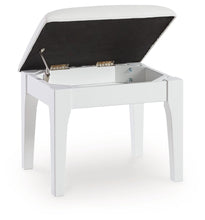 Chalanna - Vanity Stool - White