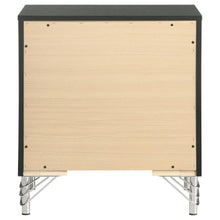 Lucia - 2-Drawer Nightstand Bedside Table - Black