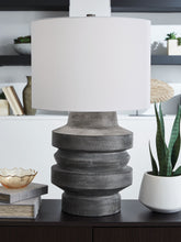 Wahida - Distressed Black - Poly Table Lamp