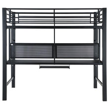 Avalon - Full Workstation Loft Bed - Black