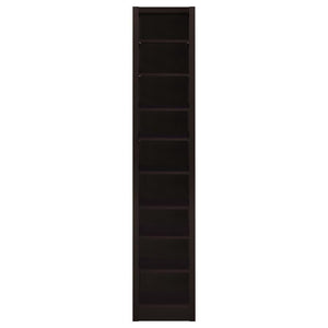 Eliam - 8-Shelf Bookcase - Cappuccino